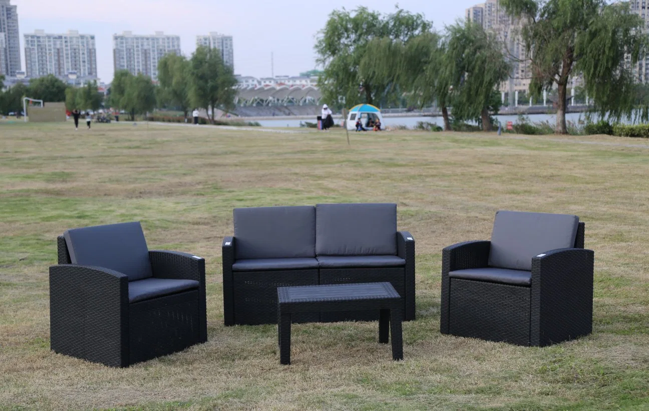 PP Plastic Rattan Garden Sofas Sets: Budget-Friendly Comfort and Style