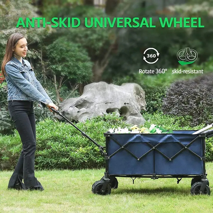 Unfolding Convenience: The Art of Foldability and Portability in Camping Folding Cart Wagons