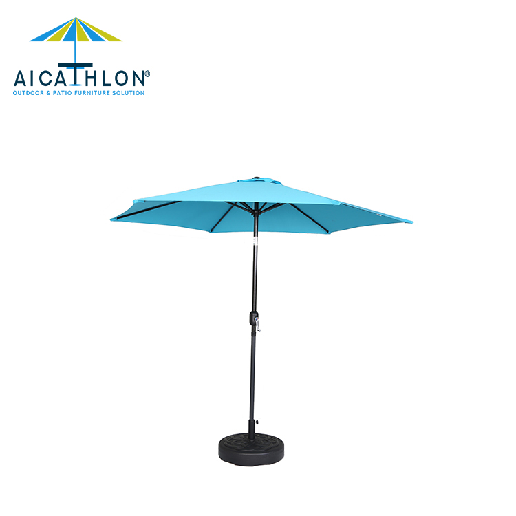 Heavy Duty Garden Patio Market Umbrella Square Outdoor Funiture Supplier