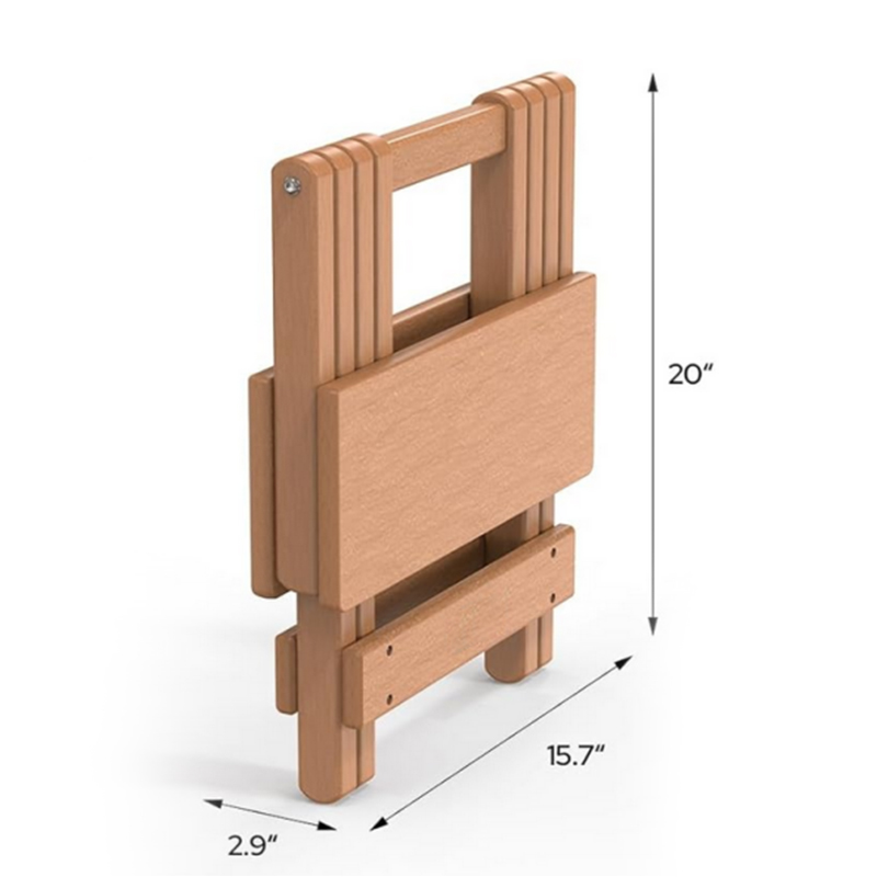 Portable Mini Three Legged Folding Stool Outdoor Foldable table Chairs