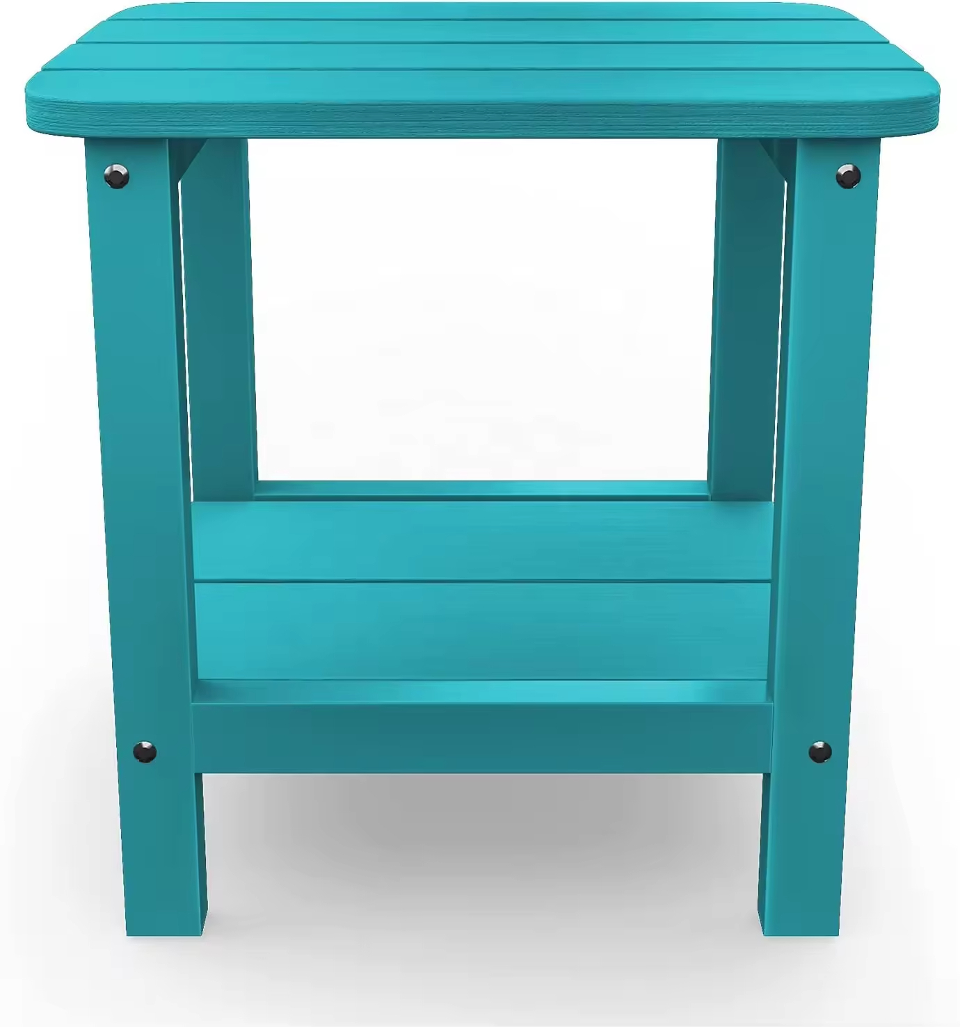 Premium Recycled Plastic Poly Patios Adirondack Chair Side Table