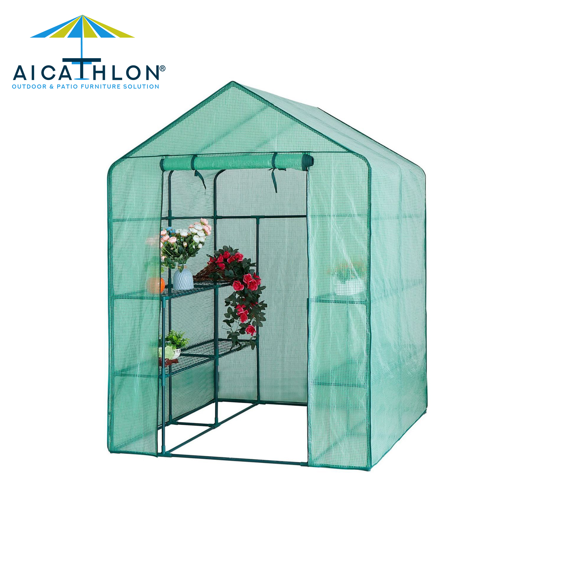 Hot Sale Household Greenhouse Heater Walk In PVC Portable Greenhouse High Quality Sunroom