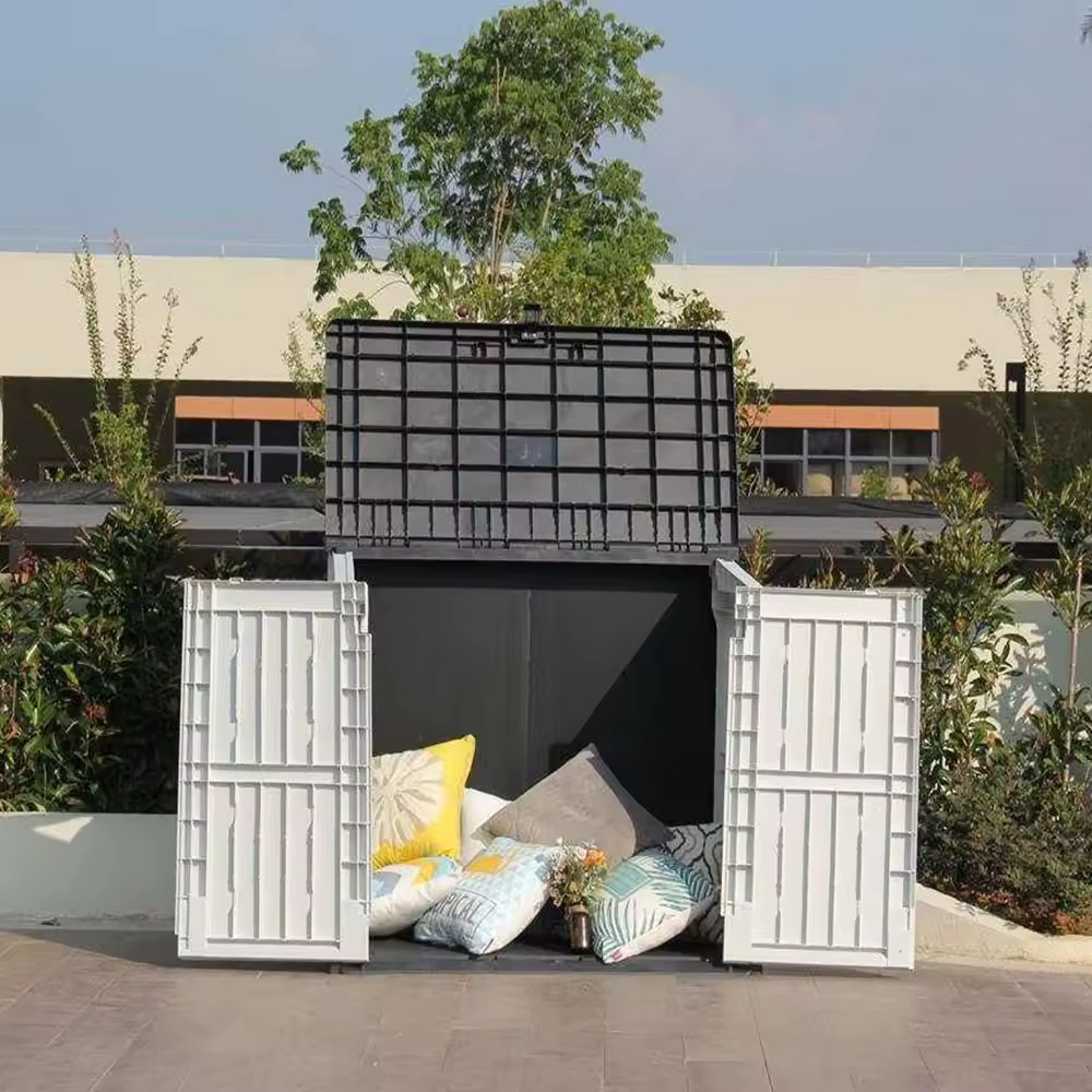 Small Garden Plastic Resin Detachable Container Storage Shed Plastic