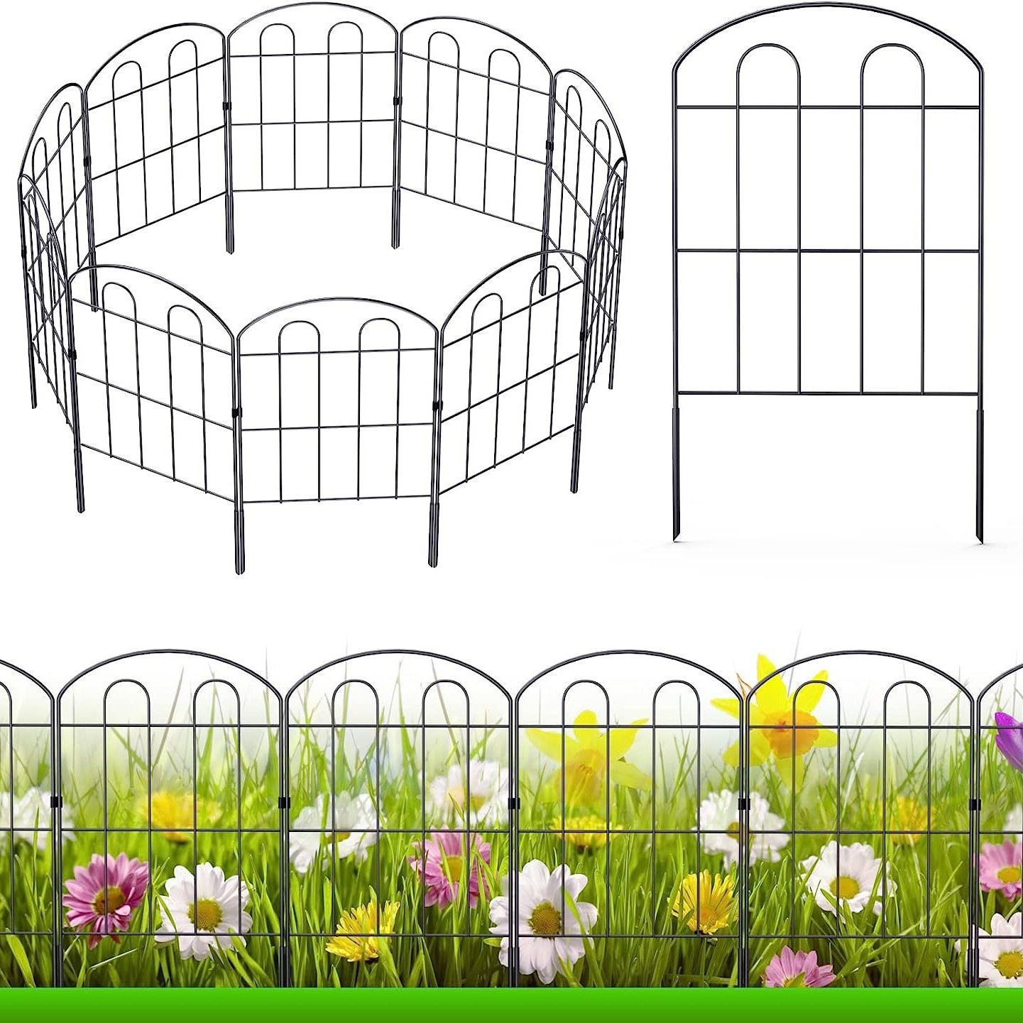 Hot Sale New Hot Fashion for Plants with High Quality Coated Steel Fence