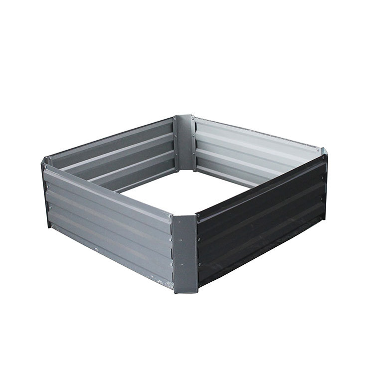 Modern Outdoor Garden Planter Box Assembly Metal Planter Pot flower pots planters home decoration