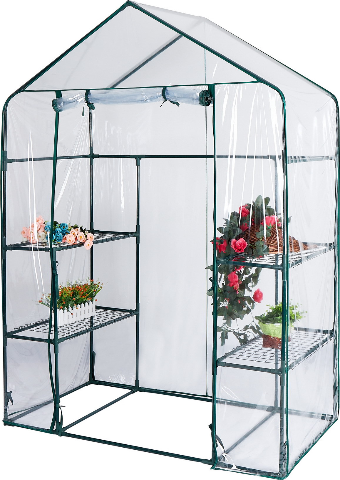 Hot Sale Household Greenhouse Heater Walk In PVC Portable Greenhouse High Quality Sunroom