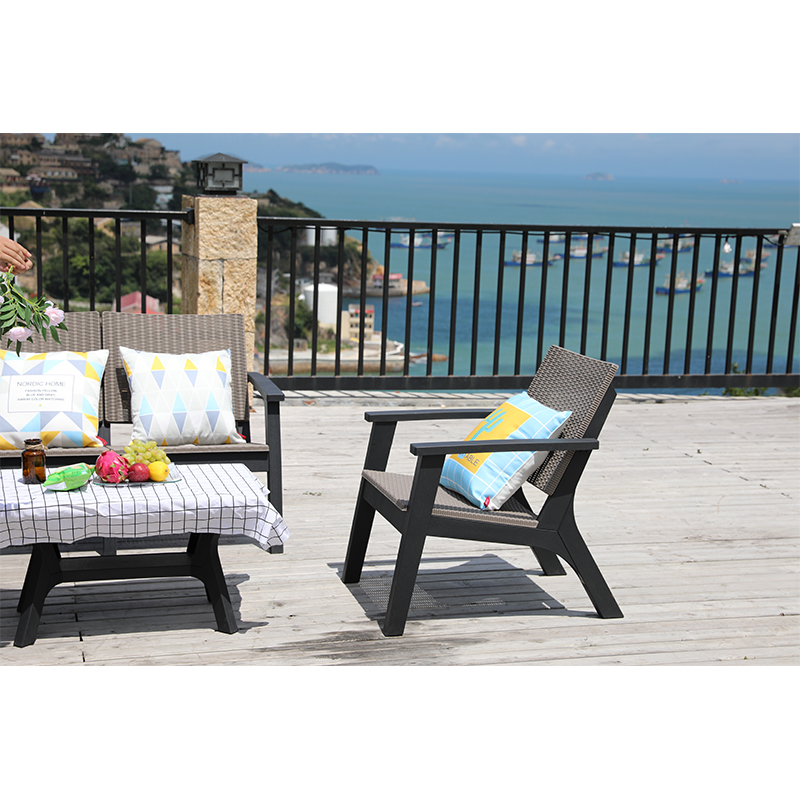 Garden Rattan Patio Backyard Wicker Chairs Furniture Outdoor Sofa Set