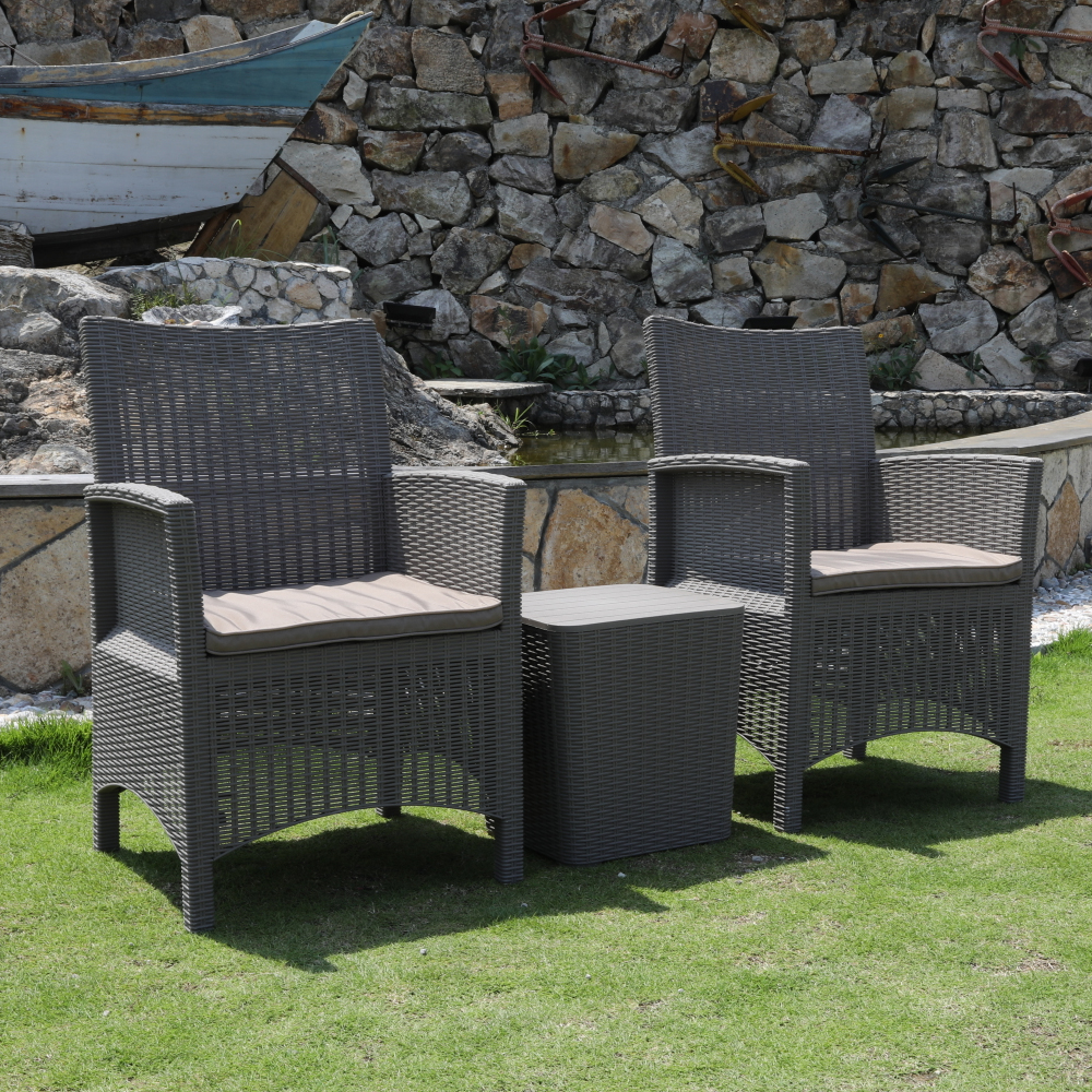 Morden PE Rattan Wicker Sofa Set Outdoor Furniture Garden Sofa