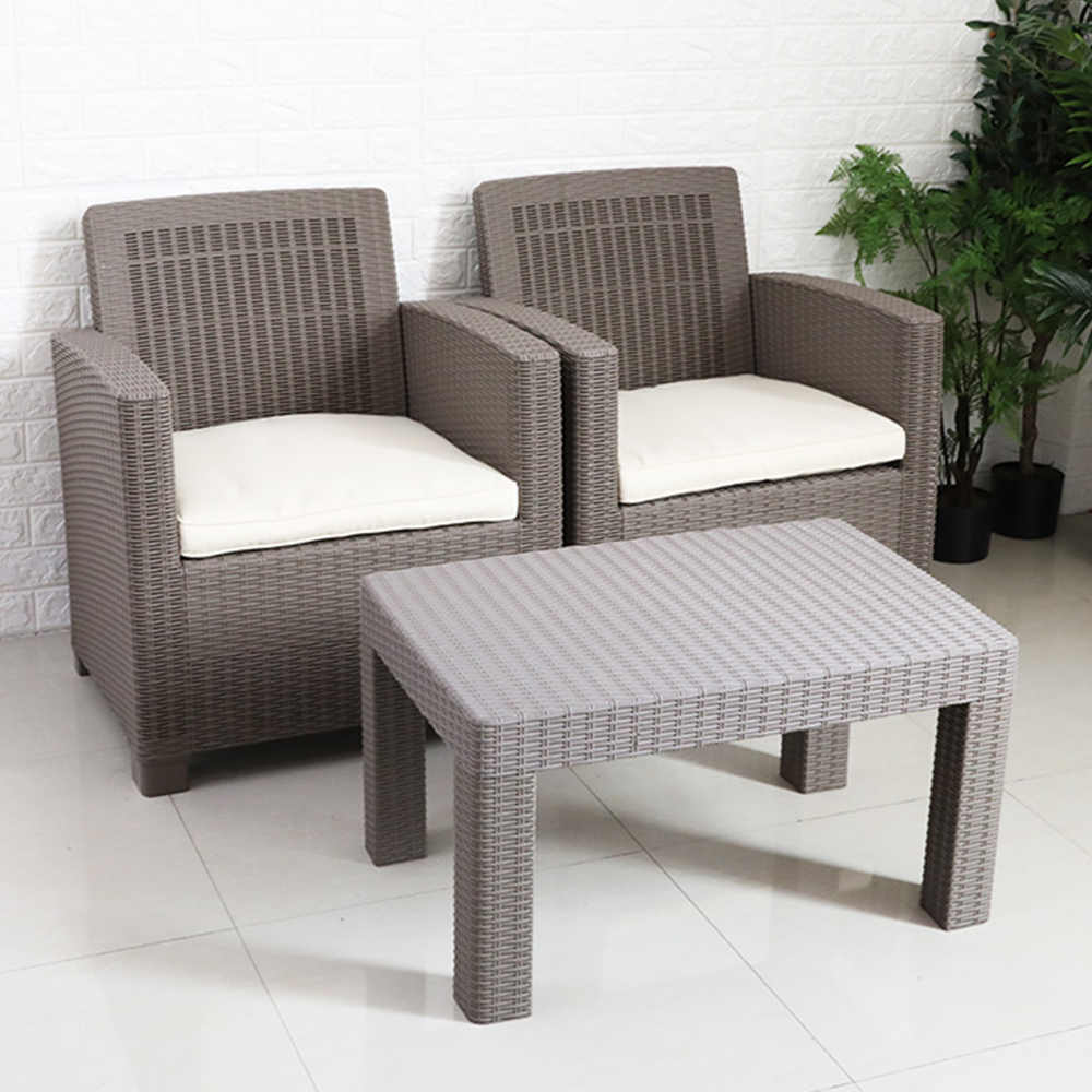 China Supply Garden Cheap Outdoor Furniture Hot Sale Sofa Set With Table