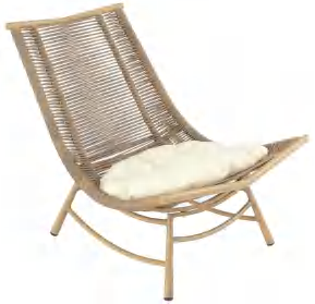 Modern outdoor leisure garden rattan furniture garden balcony lounge chairs