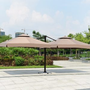 Crafting Excellence: The Art of Precision in Fabric Cutting for Patio Umbrellas With Stand